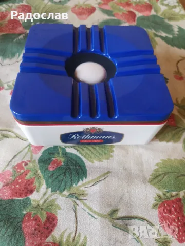 стар английски пепелник Rothmans, снимка 4 - Други - 49657490