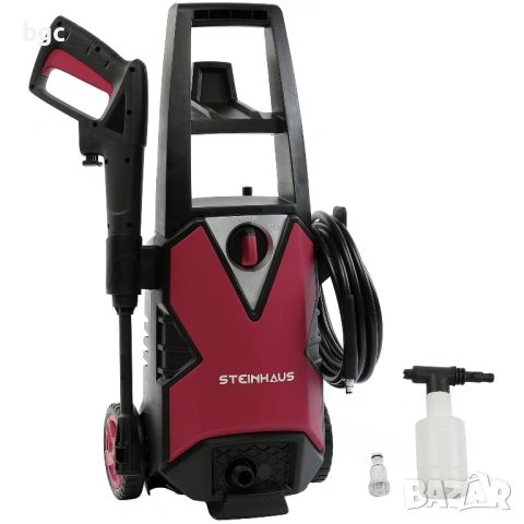  Водоструйка Steinhaus PRO-HPC15, 1500 W,120 бара, 300 л/ч 