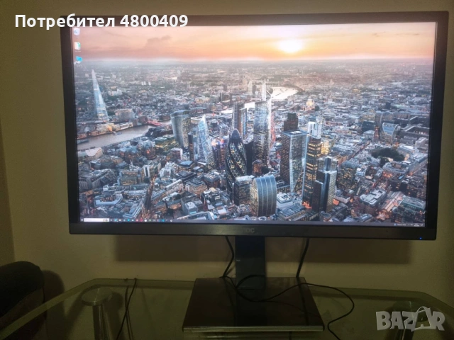 Професионален монитор 31.5" AOC U3277PWQU MVA, 4K Ultra HD (3840x2160)