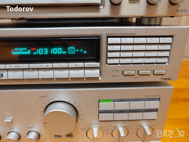 Дек,Тунер и Усилвател Onkyo TA 2630 T 4650 A 8450, снимка 7 - Ресийвъри, усилватели, смесителни пултове - 52866015