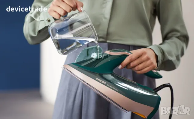 Ютия Philips DST8030/70 Серия 8000, 3000W, OptimalTemp, снимка 5 - Ютии - 46881989