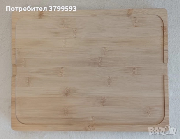 Нова бамбукова дъска за рязане, сервиране