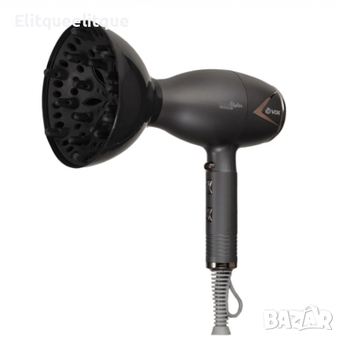 Сешоар VOX,  HT 8776, йонизация, концентратор и дифузер, снимка 3 - Сешоари - 52336935