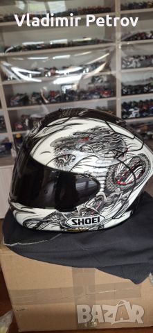 Shoei Xspirit 2 Ryuichi Kiyonari, снимка 6 - Аксесоари и консумативи - 45975831