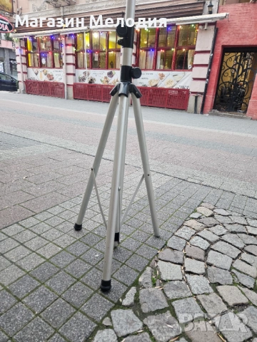 Алуминиева стойка за тонколони В отлично състояние., снимка 3 - Тонколони - 52401699