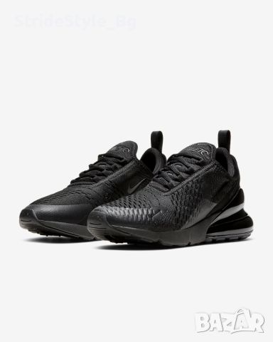 ПРОМО!!! Nike Air Max 270 "Triple Black ", снимка 6 - Маратонки - 45926934