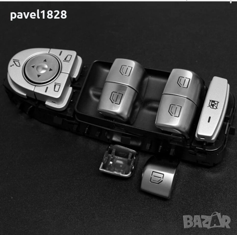 2х Бутон Ел. Стъкла Конзола Mercedes-Benz W222 W205 X253 , снимка 2 - Части - 53223847