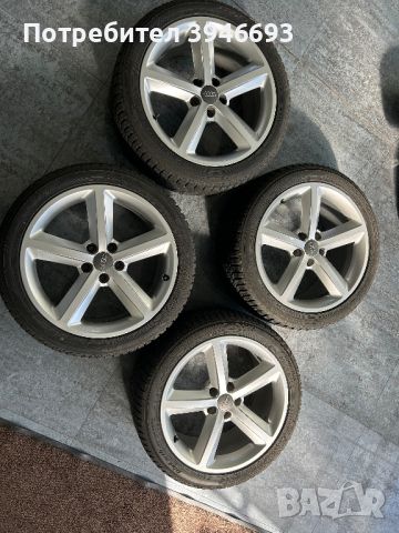 Джанти 18 5x12 (Audi Original ) с гуми 245/40 R18, снимка 1 - Гуми и джанти - 45232899