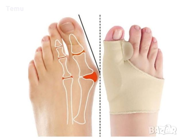 Коригиращи ортопедични чорапи за палеца на крака, снимка 3 - Други - 45837258
