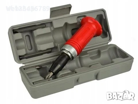 УДАРНА ОТВЕРТКА, С 6 НАКРАЙНИКА, РЕВЕРСИВНА