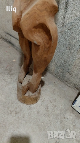 дървена фигура височина 1 метър. , снимка 5 - Други стоки за дома - 53666352