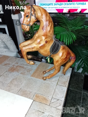 Коне от папие маше,делфини, снимка 8 - Декорация за дома - 48763347