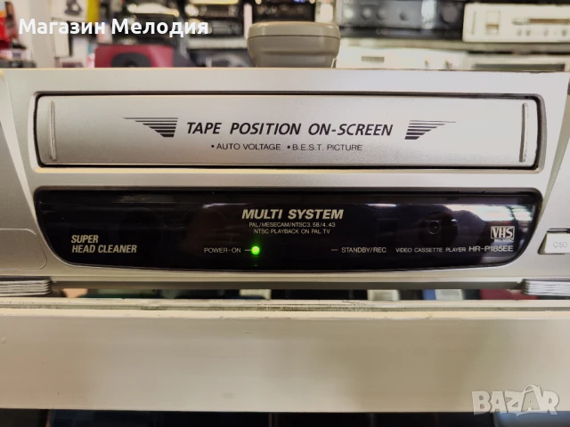 Видео JVC HR-P185EE с дистанционно. В отлично техническо и визуално състояние., снимка 4 - Плейъри, домашно кино, прожектори - 51089500