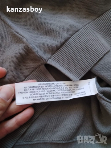 massimo dutti - страхотна мъжка тениска КАТО НОВА L, снимка 7 - Тениски - 51737399