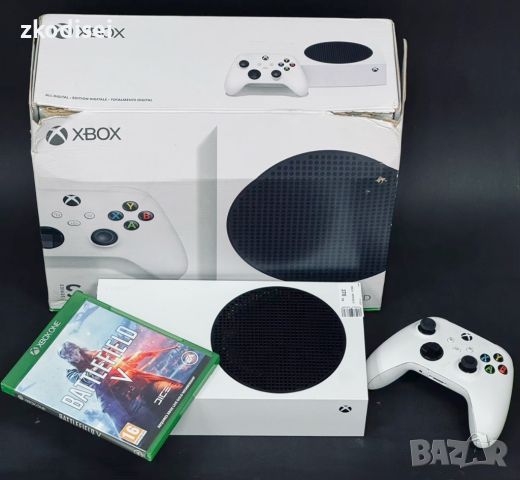 Конзола XBOX - Series S с 1бр. джойстик и 1бр. игра, снимка 1 - Xbox конзоли - 45686529