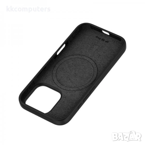 Калъф силикон Thin MagSafe / Черен / за iPhone 17 6.3 Баркод : 3133235, снимка 3 - Резервни части за телефони - 52482500