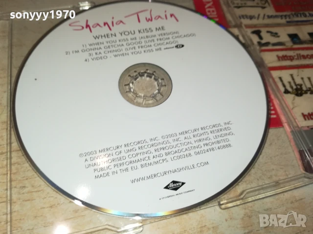 SHANIA TWAIN CD 1706251100, снимка 2 - CD дискове - 50695102