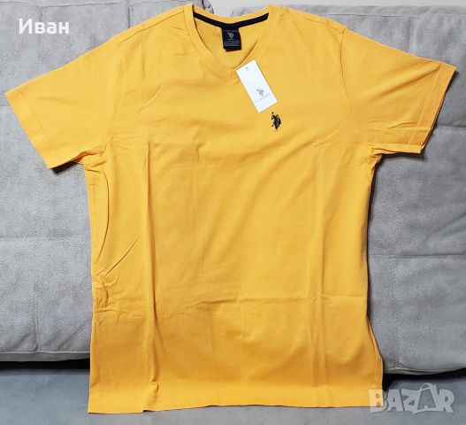 Нови оригинални фланелки U.S. Polo Assn.- 100% памук, размер - M, снимка 2 - Тениски - 46797605