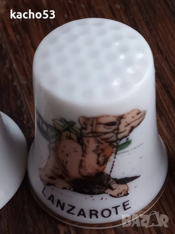 Порцеланови напръстници - 3 броя., снимка 3 - Антикварни и старинни предмети - 53350756