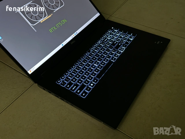 17.3' Full HD Core i9-12950HX DELL Precision 7770 64GB DDR5/512GB NVMe/Nvidia RTX A3000 12GB/Бат 6ч, снимка 6 - Лаптопи за работа - 54237805