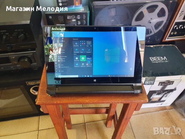 Лаптоп Lenovo IdeaPad Flex 10 Сензорен дисплей. HDD 500GB RAM 2GB С Windows 10 Pro. Има зарядно и ча, снимка 16 - Лаптопи за дома - 46345042