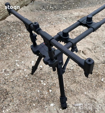 Шаранджйиска стойка за 3 броя въдици , снимка 12 - Такъми - 52896974