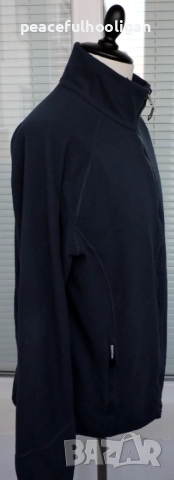 Vaude Outdoor Polar Fleece -мъжко тъмно сиво  поларено горнище с цип размер XL , снимка 7 - Якета - 52430204