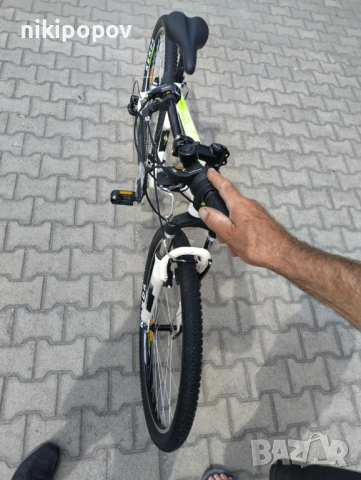 SPRINT Алуминиев велосипед 29" Velotec PRO бял/зелен, снимка 6 - Велосипеди - 53563818