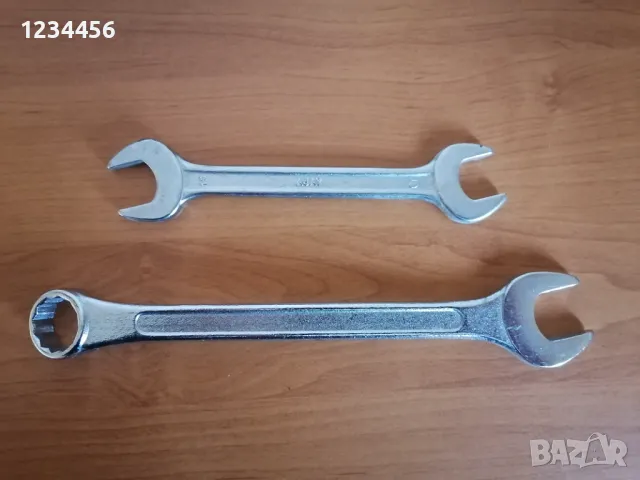 Звездогаечни ключове 18, 19, 21 Drop Forged изработени от висококачествена въглеродна стомана с хром