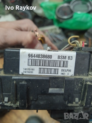 BSM модул за Peugeot 307 , 206 , 9644038680 BSM B3 , снимка 8 - Части - 49600501