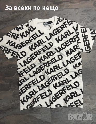 Karl Lagerfeld Мъжка Тениска👕Мъжка Блуза С Къс Ръкав Карл Лагерфелд Код NGHSP22