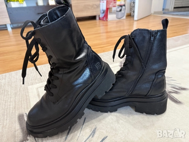 Bagatt боти от естествена кожа, снимка 6 - Дамски боти - 52827257