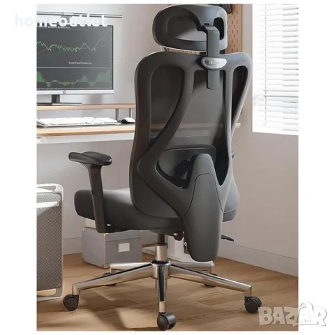 ПРОМОЦИЯ Ергономичен офис стол HBADA E101BMC-DLZ, снимка 3 - Столове - 49740754