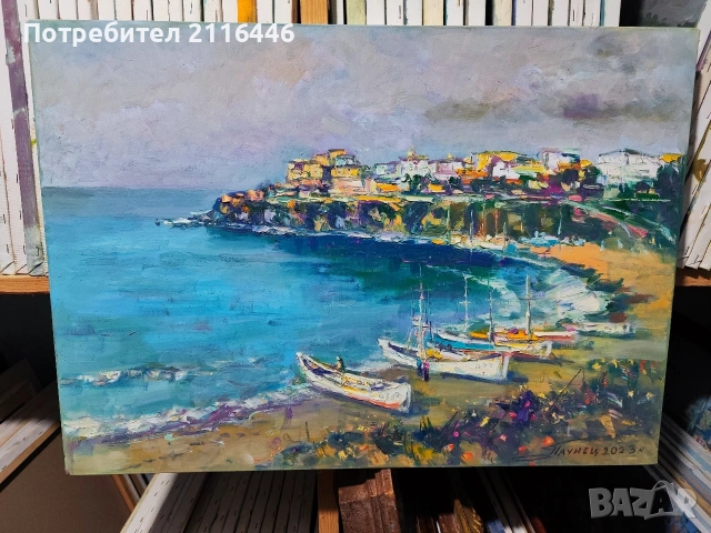 Картини на Георги "Паунец" Паунов - маслени бои, снимка 8 - Картини - 23298495