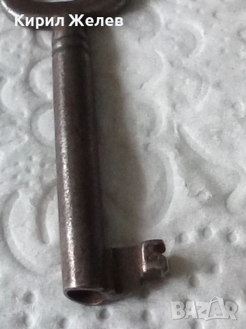 Стар ключ за врата 28409, снимка 5 - Антикварни и старинни предмети - 52580420