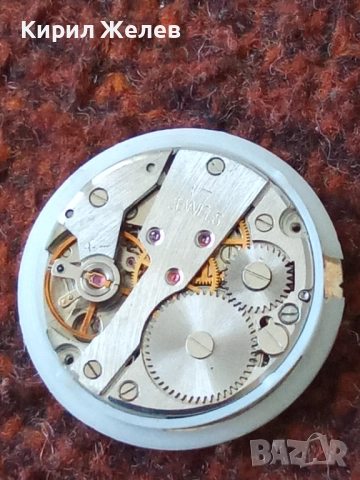 Механизъм с циферблат от стар ръчен часовник 52136, снимка 8 - Мъжки - 52254006