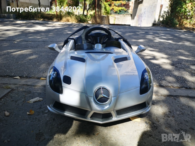 Kола Акумулаторна 12V MERCEDES BENZ, снимка 5 - Детски велосипеди, триколки и коли - 51816963