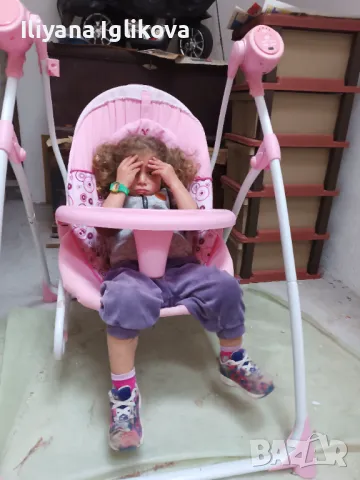 Бебешка люлка, снимка 3 - Детски люлки - 49643166