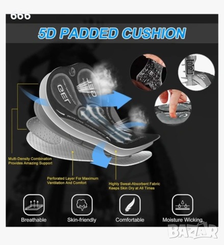 Мъжко колоездачно бельо X-TIGER, снимка 2 - Спортна екипировка - 54295356