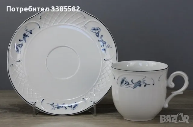 Единичен сет за кафе/чай на Villeroy & Boch Val Bleu, снимка 1