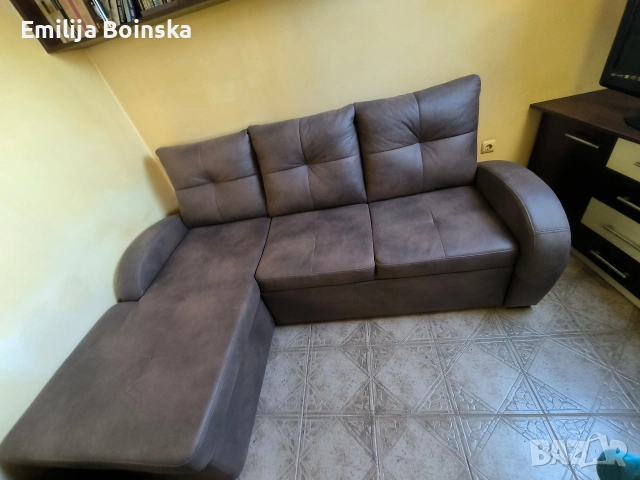 Ъглов диван – много запазен – 200/160 см, снимка 2 - Дивани и мека мебел - 53679482