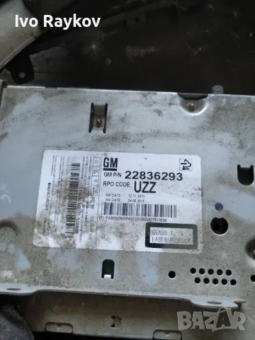 Радио CD player за OPEL INSIGNIA, Zafira, 2010-1015  22836293., снимка 2 - Части - 47730543