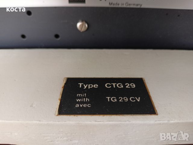 Dual TG29 - 3HEAD, снимка 18 - Декове - 46632499