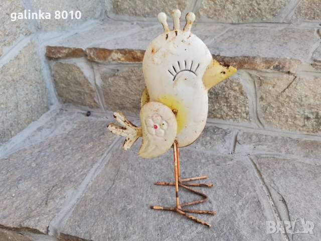 Старо ламаринено пиле, снимка 4 - Антикварни и старинни предмети - 53657587