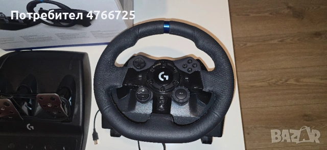 Волан - LOGITECH TRUEFORCE G923, снимка 3 - Джойстици и геймпадове - 53849850