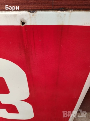 Рядка Голяма Стара Емайлирана Табела -Три/3, снимка 11 - Колекции - 51648816