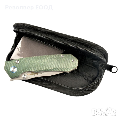 Сгъваем нож Dulotec K262-GN дръжка от Micarta и 14C28N неръждаема стомана, снимка 8 - Ножове - 45007816