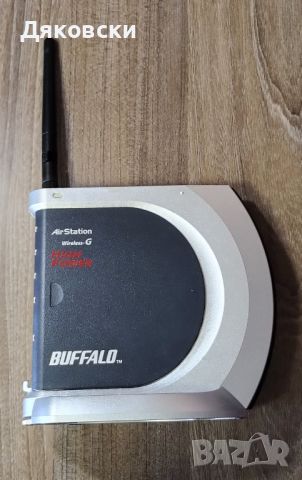 Рутер BUFFALO WHR-HP-G54 Wireless-G, снимка 1 - Рутери - 46734523