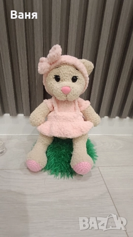 Плетено мече, снимка 8 - Плюшени играчки - 52260171