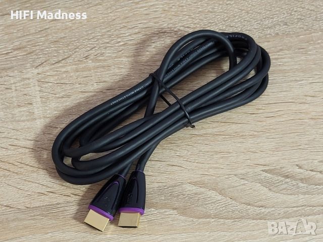 QED Profile eFLEX HDMI Cable with Ethernet 3D 4K HD
, снимка 3 - Ресийвъри, усилватели, смесителни пултове - 46390041